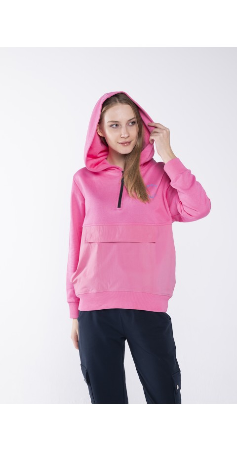 ZOYA HOODIE SWEAT PEMBE