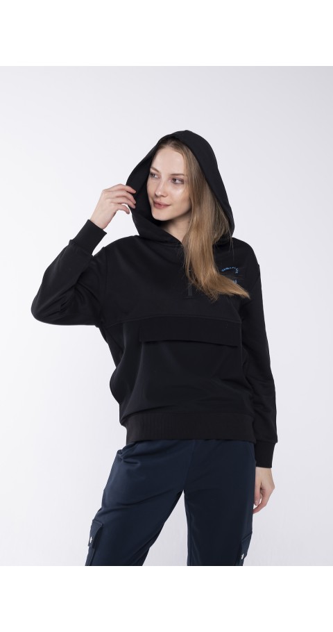 ZOYA HOODIE SWEAT SİYAH